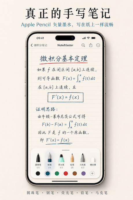 InkVellum 笔记首页